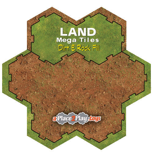 Land Mega Fill - Dirt and Rocks