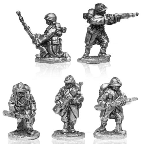 BEL Infantry, one with rifle grenade