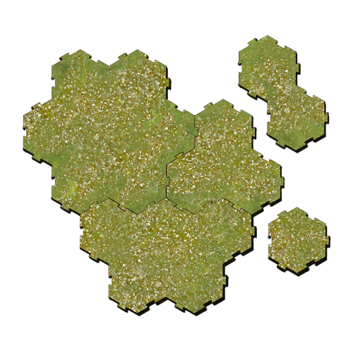 Land Mega Fill - Moss and Rocks