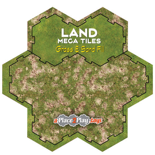 Land Mega Fill - Grass and Sand