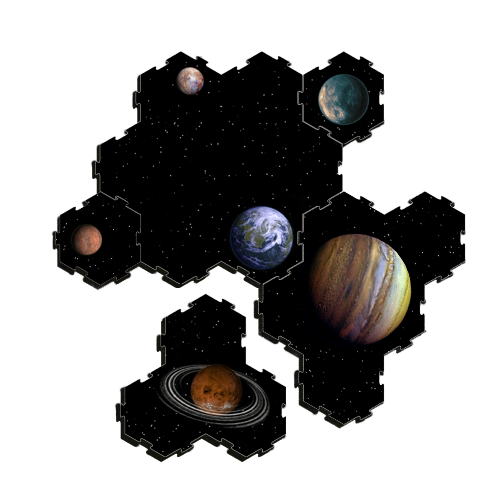 Space Mega - Planets and Moons